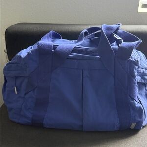 Athleta Blue Travel Bag